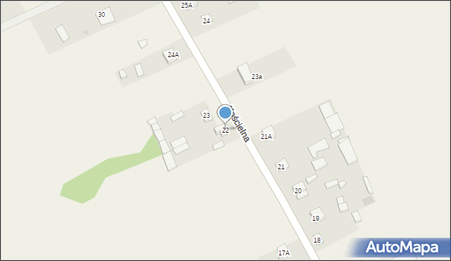 Kisielew, Kisielew, 22, mapa Kisielew