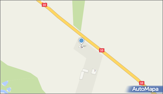 Kisielewo, Kisielewo, 3a, mapa Kisielewo