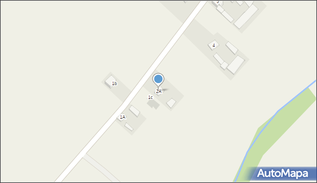 Kisielewo, Kisielewo, 2A, mapa Kisielewo