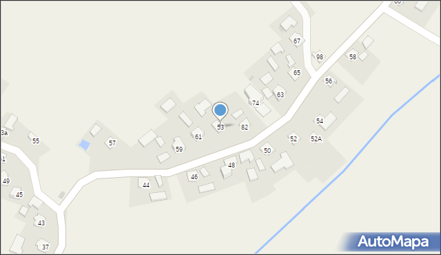 Kisielów, Kisielów, 53, mapa Kisielów