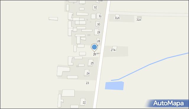 Kisielsk, Kisielsk, 26, mapa Kisielsk