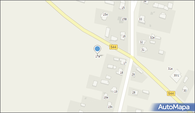 Kisiny, Kisiny, 17a, mapa Kisiny