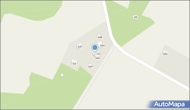 Kistówko, Kistówko, 44c, mapa Kistówko