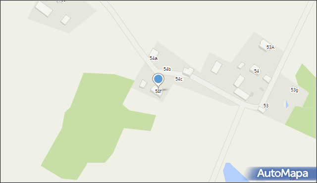 Kistówko, Kistówko, 54f, mapa Kistówko