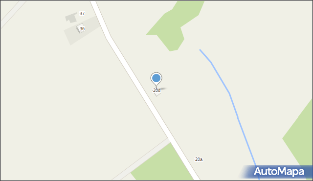 Kiszewko, Kiszewko, 20d, mapa Kiszewko