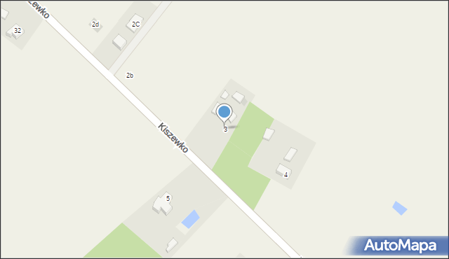 Kiszewko, Kiszewko, 3, mapa Kiszewko