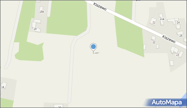 Kiszewo, Kiszewo, 22f, mapa Kiszewo