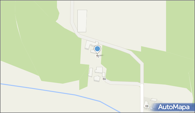 Kiszewo, Kiszewo, 70, mapa Kiszewo