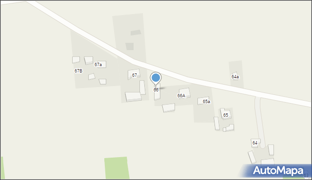 Kiszewy, Kiszewy, 66, mapa Kiszewy