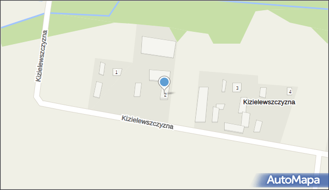 Kizielewszczyzna, Kizielewszczyzna, 2, mapa Kizielewszczyzna