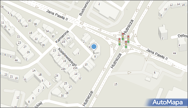 Lubin, Kisielewskiego-Kisiela Stefana, 7, mapa Lubin