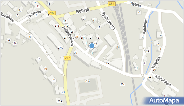Lwówek Śląski, Kilińskiego Jana, płk., 1, mapa Lwówek Śląski