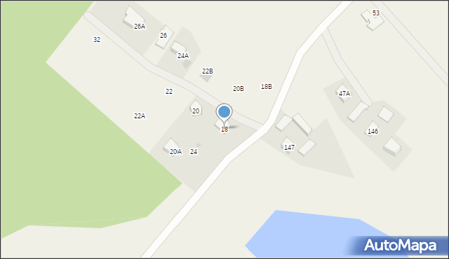 Mezowo, Kiełpińska, 18, mapa Mezowo