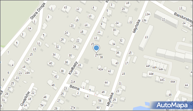 Mikołów, Kiełbasy Władysława, płk., 17, mapa Mikołów