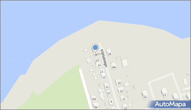 Nowogard, Kilińskiego Jana, płk., 16, mapa Nowogard