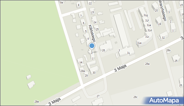 Nowogard, Kilińskiego Jana, płk., 2, mapa Nowogard