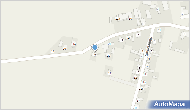 Osięciny, Kilińskiego Jana, płk., 25, mapa Osięciny
