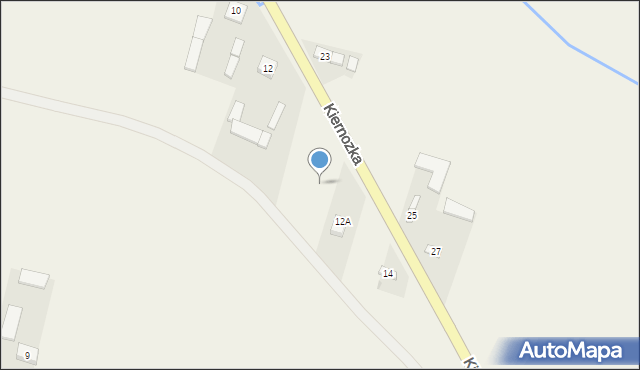 Osmolin, Kiernozka, 12B, mapa Osmolin