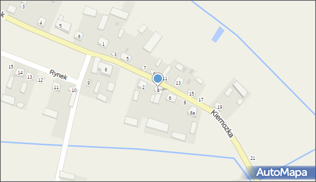 Osmolin, Kiernozka, 4, mapa Osmolin