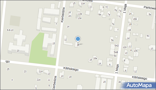 Ożarów Mazowiecki, Kilińskiego Jana, płk., 18, mapa Ożarów Mazowiecki