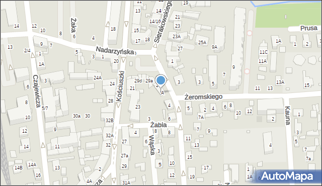 Piaseczno, Kilińskiego Jana, płk., 2A, mapa Piaseczno