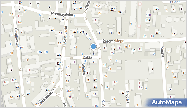Piaseczno, Kilińskiego Jana, płk., 6, mapa Piaseczno