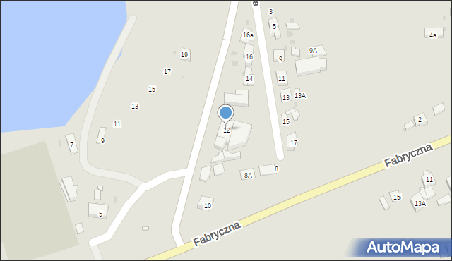 Pobiedziska, Kiszkowska, 12, mapa Pobiedziska