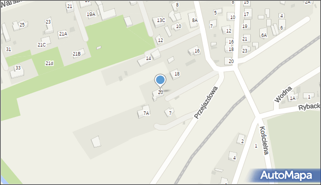 Pomiechówek, Kilińskiego Jana, płk., 20, mapa Pomiechówek