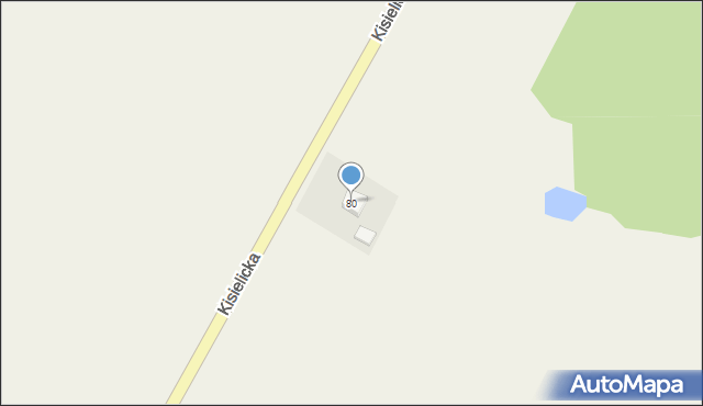 Prabuty, Kisielicka, 80, mapa Prabuty