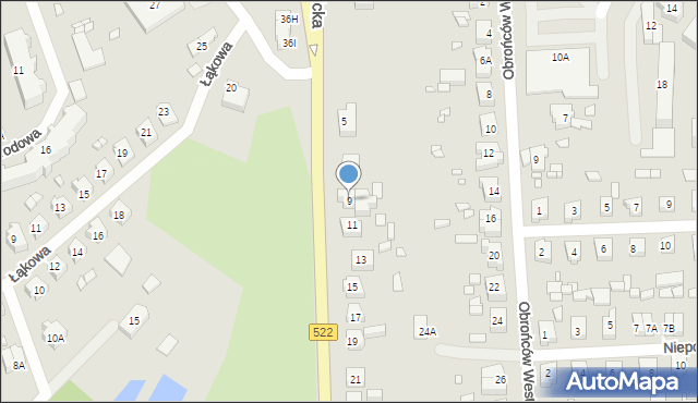 Prabuty, Kisielicka, 9, mapa Prabuty
