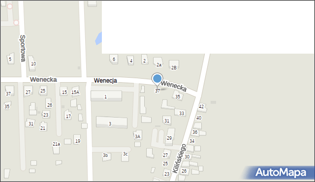 Przecław, Kilińskiego Jana, płk., 37, mapa Przecław