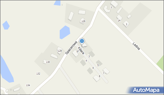 Przyjaźń, Kilara Wojciecha, 1, mapa Przyjaźń