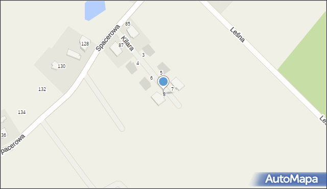 Przyjaźń, Kilara Wojciecha, 8, mapa Przyjaźń