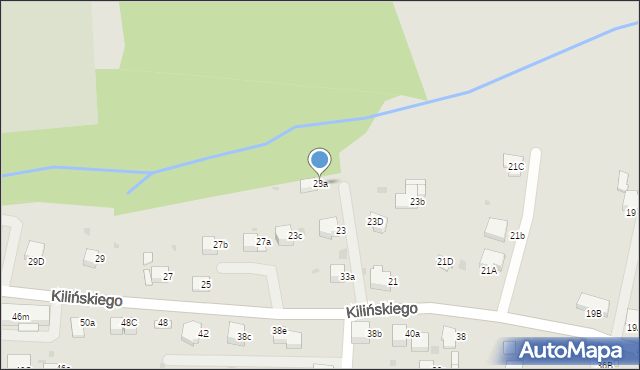 Rabka-Zdrój, Kilińskiego Jana, płk., 23a, mapa Rabka-Zdrój
