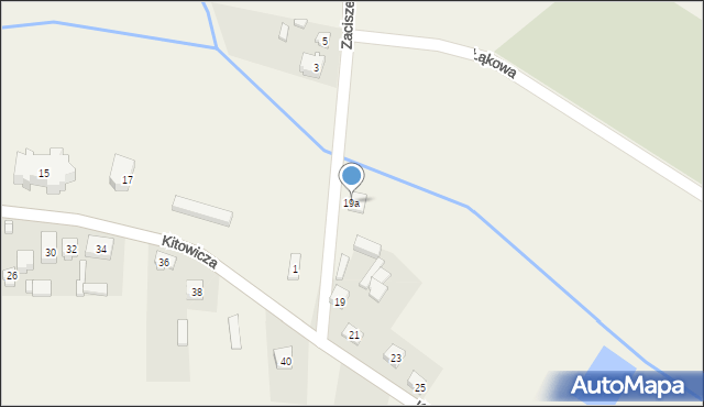 Rzeczyca, Kitowicza Jędrzeja, ks., 19a, mapa Rzeczyca
