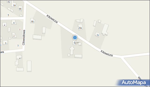 Rzeczyca, Kitowicza Jędrzeja, ks., 70, mapa Rzeczyca
