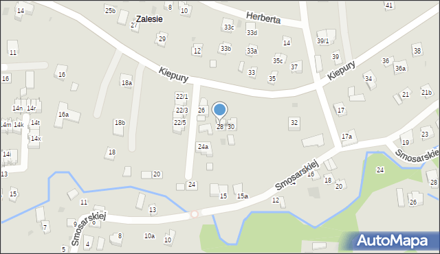 Rzeszów, Kiepury Jana, 28, mapa Rzeszów