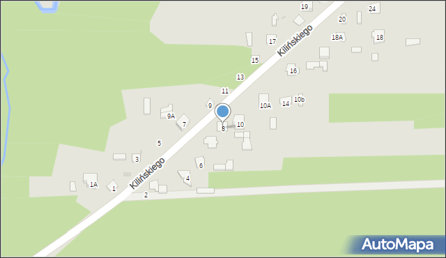 Skarżysko-Kamienna, Kilińskiego Jana, płk., 8, mapa Skarżysko-Kamienna