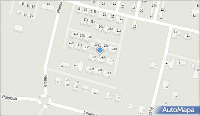 Słupsk, Kiepury Jana, 27c, mapa Słupska