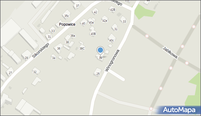 Środa Śląska, Kilińskiego Jana, płk., 39, mapa Środa Śląska