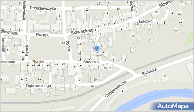 Strzyżów, Kilińskiego Jana, płk., 6, mapa Strzyżów