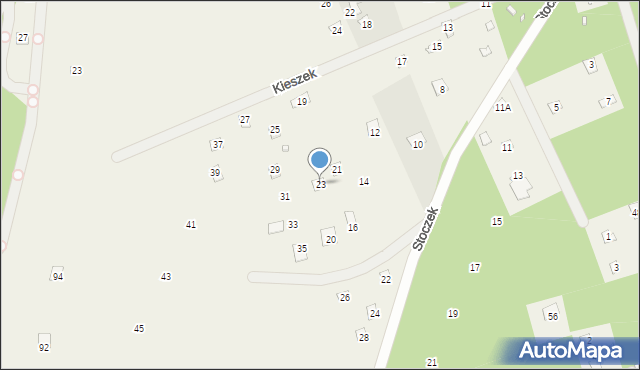 Szumin, Kieszek, 23, mapa Szumin