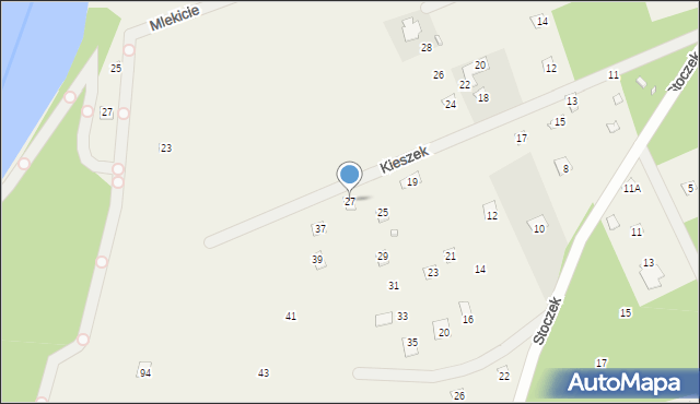 Szumin, Kieszek, 27, mapa Szumin