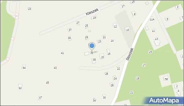 Szumin, Kieszek, 33, mapa Szumin