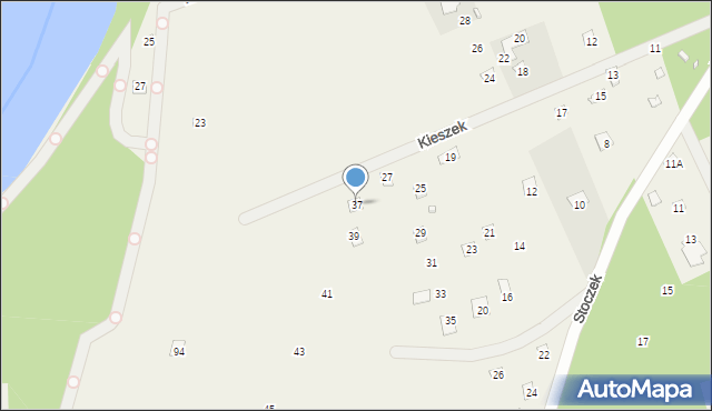 Szumin, Kieszek, 37, mapa Szumin