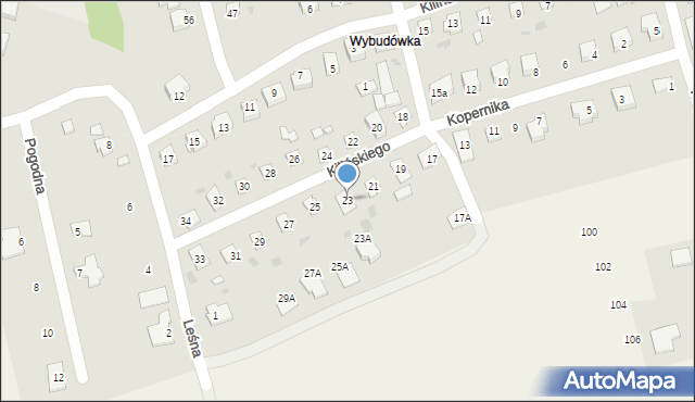 Tolkmicko, Kilińskiego Jana, płk., 23, mapa Tolkmicko