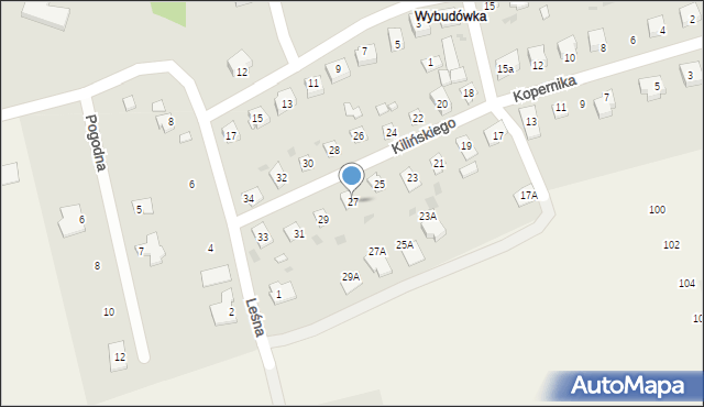 Tolkmicko, Kilińskiego Jana, płk., 27, mapa Tolkmicko