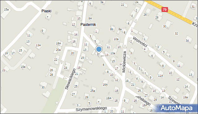 Trzebinia, Kilińskiego Jana, płk., 4, mapa Trzebinia