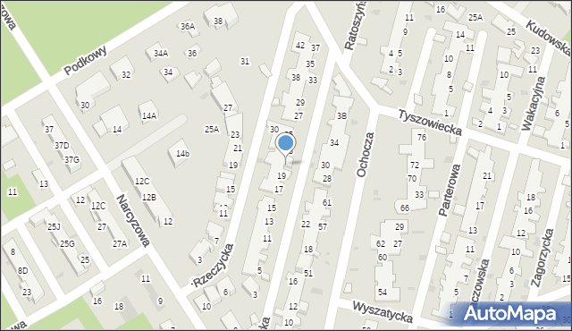 Warszawa, Kisielicka, 21, mapa Warszawy