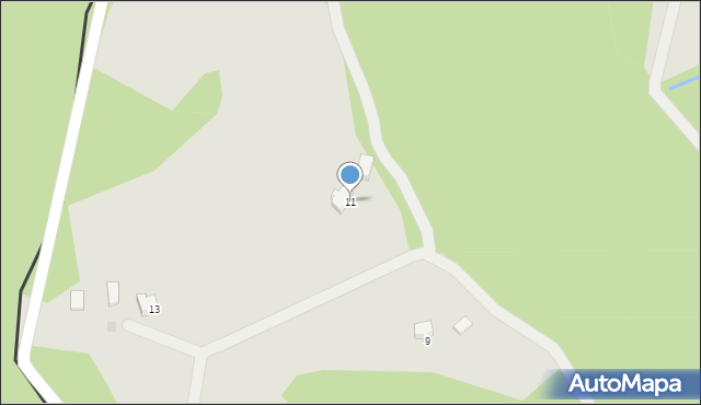 Wisła, Kiczerowska, 11, mapa Wisła